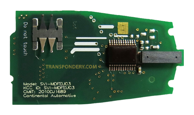 PCB of SVI-MDFEU03, 95440-3X100 Smart Key for Kia / Hyundai