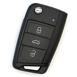 5G0-959-752, 5G0959752DG - VW Golf, VW Caddy, VW Touran Key in Volkswagen Key List - Catalog 